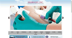 Desktop Screenshot of medright.org