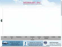 Tablet Screenshot of medright.org